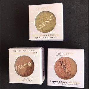 New 3 Colourpop Super Shock Eyeshadows